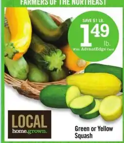 Price Chopper Green or Yellow Squash offer