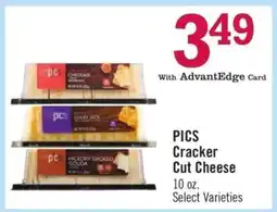 Price Chopper PICS Cracker Cut Cheese offer