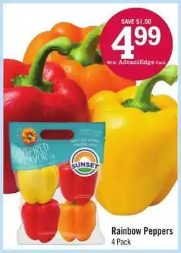Price Chopper Rainbow Peppers offer