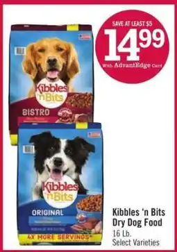 Price Chopper Kibbles ‘n Bits Dry Dog Food offer