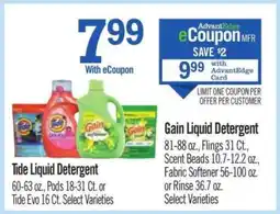 Price Chopper Tide Liquid Detergent offer