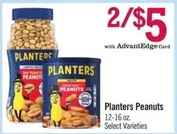 Price Chopper Planters Peanuts offer