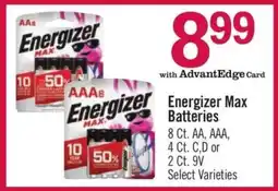 Price Chopper Energizer Max Batteries offer