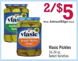 Price Chopper Vlasic Pickles offer