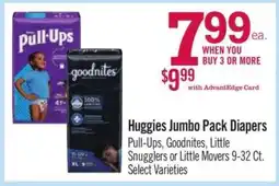 Price Chopper Huggies Jumbo Pack Diapers offer