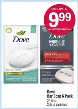 Price Chopper Dove Bar Soap 6 Pack offer