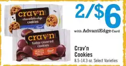 Price Chopper Crav’n Cookies offer
