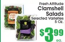 Supremo Foods Inc Fresh Attitude Clamshell Salads offer