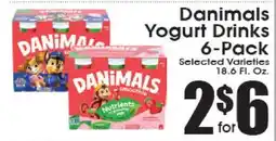 Supremo Foods Inc Danimals Yogurt Drinks offer