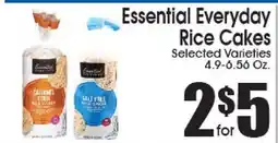 Supremo Foods Inc Essential Everyday Rice Cakes offer