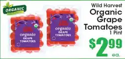 Supremo Foods Inc Wild Harvest Organic Grape Tomatoes offer