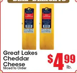 Supremo Foods Inc Great Lakes Cheddar Cheese offer
