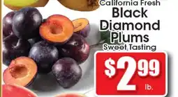 Supremo Foods Inc Black Diamond Plums offer