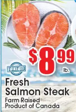 Supremo Foods Inc Fresh Salmon Steak offer