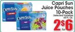 Supremo Foods Inc Capri Sun Juice Pouches offer