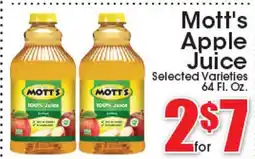 Supremo Foods Inc Mott's Apple Juice offer