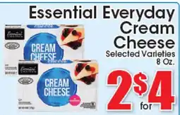 Supremo Foods Inc Essential Everyday Cream Cheese offer