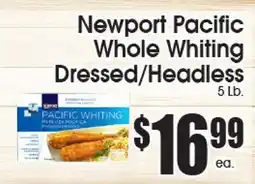 Supremo Foods Inc Newport Pacific Whole Whiting Dressed/Headless offer