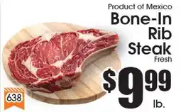 Supremo Foods Inc Bone-In Rib Steak offer