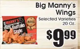 Supremo Foods Inc Big Manny's Wings offer