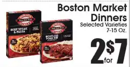 Supremo Foods Inc Boston Market Dinners offer