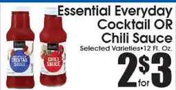 Supremo Foods Inc Essential Everyday Cocktail OR Chili Sauce offer