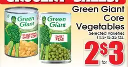 Supremo Foods Inc Green Giant Core Vegetables offer