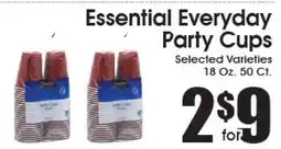 Supremo Foods Inc Essential Everyday Party Cups offer