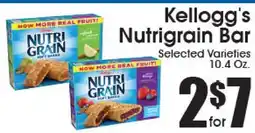 Supremo Foods Inc Kellogg's Nutrigrain Bar offer