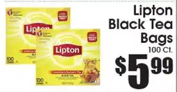 Supremo Foods Inc Lipton Black Tea Bags offer