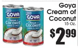 Supremo Foods Inc Goya Cream of Coconut offer