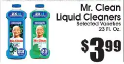 Supremo Foods Inc Mr. Clean Liquid Cleaners offer