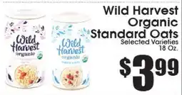 Supremo Foods Inc Wild Harvest Organic Standard Oats offer