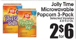 Supremo Foods Inc Jolly Time Microwavable Popcorn 3-Pack offer