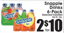 Supremo Foods Inc Snapple Drinks offer