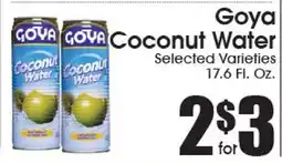 Supremo Foods Inc Goya Coconut Water offer