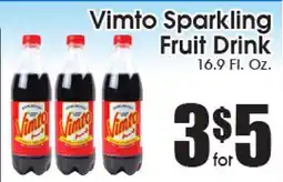 Supremo Foods Inc Vimto Sparkling Fruit Drink offer