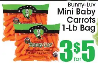 Supremo Foods Inc Bunny-Luv Mini Baby Carrots offer