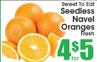 Supremo Foods Inc Seedless Navel Oranges offer