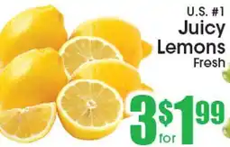 Supremo Foods Inc U.S. #1 Juicy Lemons offer