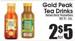 Supremo Foods Inc Gold Peak Tea Drinks offer