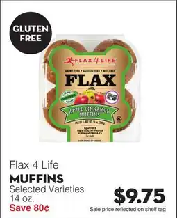 Bristol Farms Flax 4 Life MUFFINS offer
