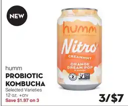 Bristol Farms humm PROBIOTIC KOMBUCHA offer