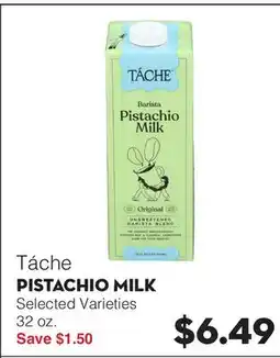 Bristol Farms Táche PISTACHIO MILK offer