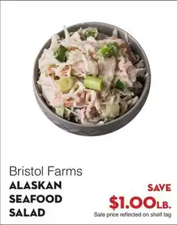 Bristol Farms ALASKAN SEAFOOD SALAD offer