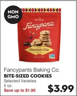 Bristol Farms Fancypants Baking Co. BITE-SIZED COOKIES offer