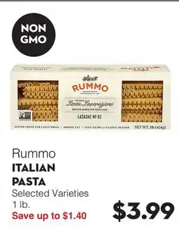 Bristol Farms Rummo ITALIAN PASTA offer