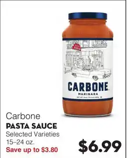 Bristol Farms Carbone PASTA SAUCE offer
