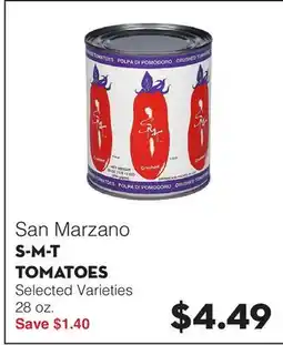Bristol Farms San Marzano S-M-T TOMATOES offer