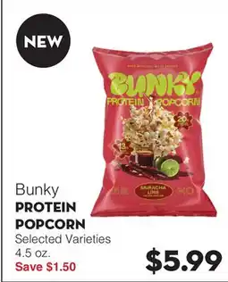Bristol Farms Bunky PROTEIN POPCORN offer